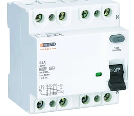 Günsan 4x32A 30Ma Kaçak Akım Rolesi KA3 4-32/30