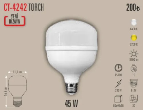 CATA 45W TORCH AMPUL 6400K