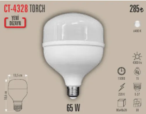 CATA 65W TORCH AMPPUL 6400K