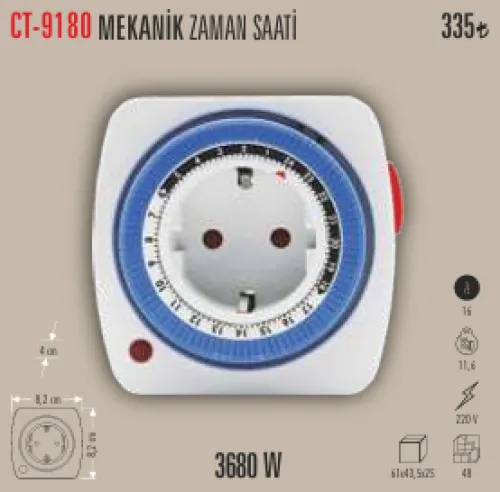 CATA MEKANİK ZAMAN SAATİ