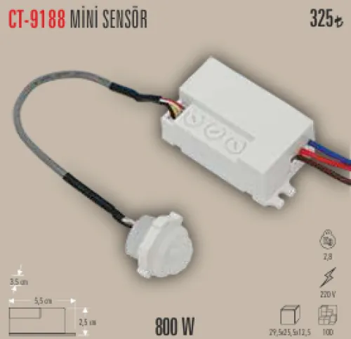 CATA MİNİ SENSÖR 800W